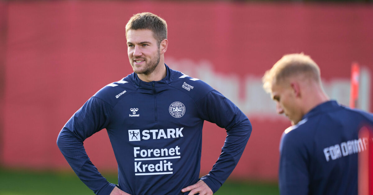 Landsholdsstjerne må se med fra tribunen: Virkelig mærkeligt Foto: Thomas Traasdahl/Ritzau Scanpix