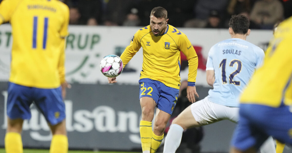 Tidlige Brøndby-slider med grotesk sejrsmål Foto: Claus Fisker/Ritzau Scanpix