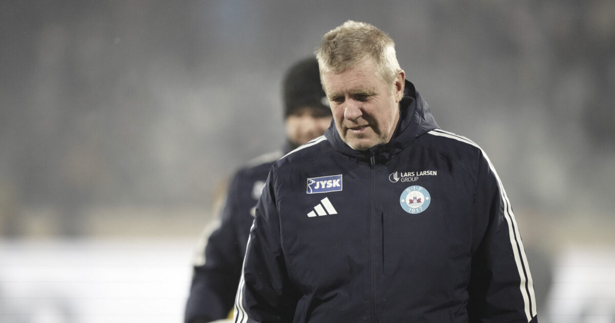 Skade tvinger Kent Nielsen til udskiftning i SIF-trup Foto: Claus Fisker/Ritzau Scanpix