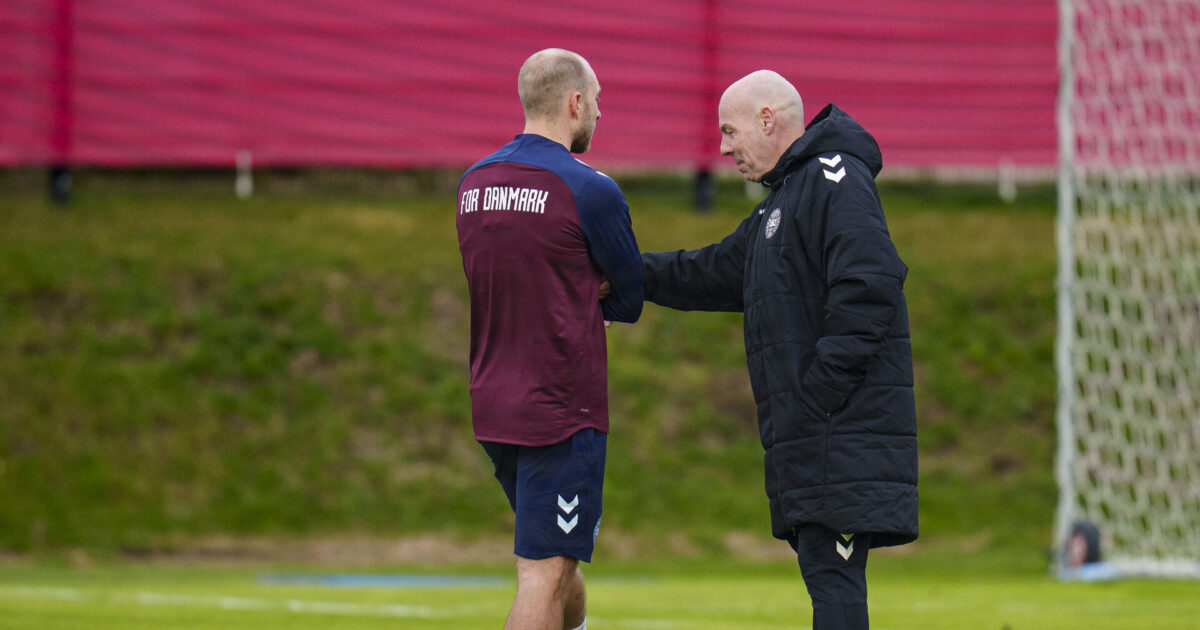 Nul træninger: Riemer og Danmark kan ikke nå det Foto: Liselotte Sabroe/Ritzau Scanpix
