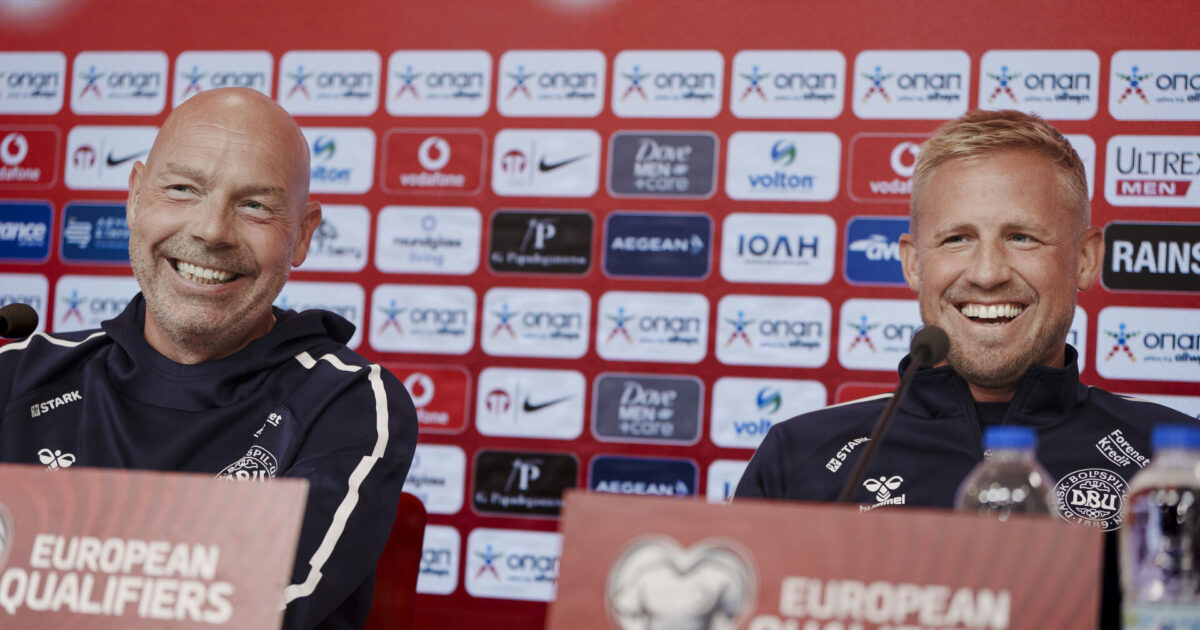 Schmeichel på bænken? – Den bedste målmand står Foto: Liselotte Sabroe/Ritzau Scanpix