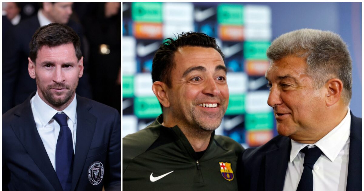 Xavi går til angreb: Laporta lyver – Messi var enig med Barca Foto: Ritzau Scanpix/REUTERS