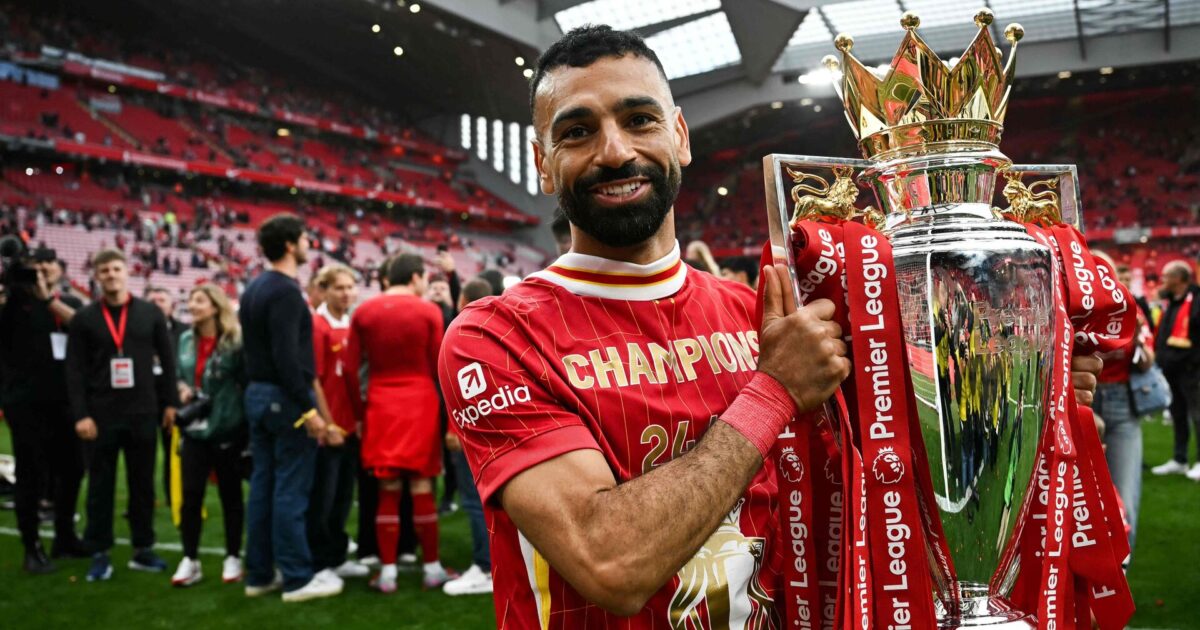 Før og efter: Salahs vilde rekorder i PL og Liverpool Foto: Photo by Paul ELLIS 