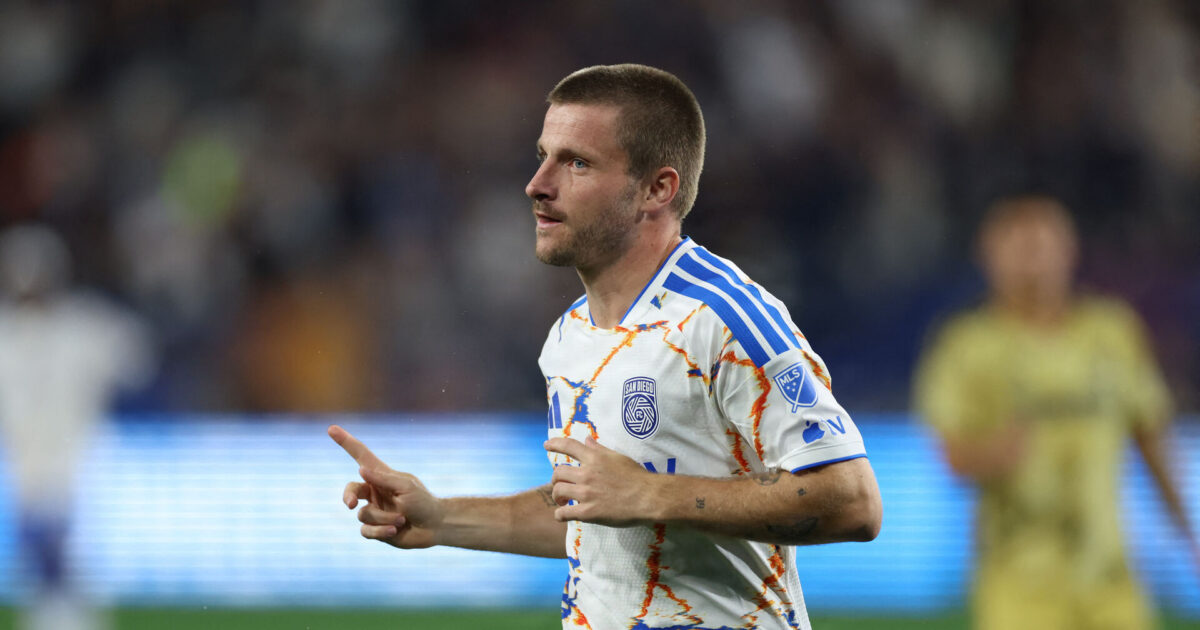 Dreyers MLS-optur fortsætter: Kun Messi er bedre Mar 1, 2026; San Diego, California, USA; San Diego FC midfielder Anders Dreyer (10) celebrates afters scoring a goal during the first half against the St. Louis CITY SC at Snapdragon Stadium. Mandatory Credit: Abe Arredondo-Imagn Images
