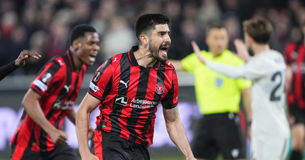 Stolpe ud: FCM’s eventyr slutter i nervepirrende straffe-drama Foto: Bo Amstrup/Ritzau Scanpix