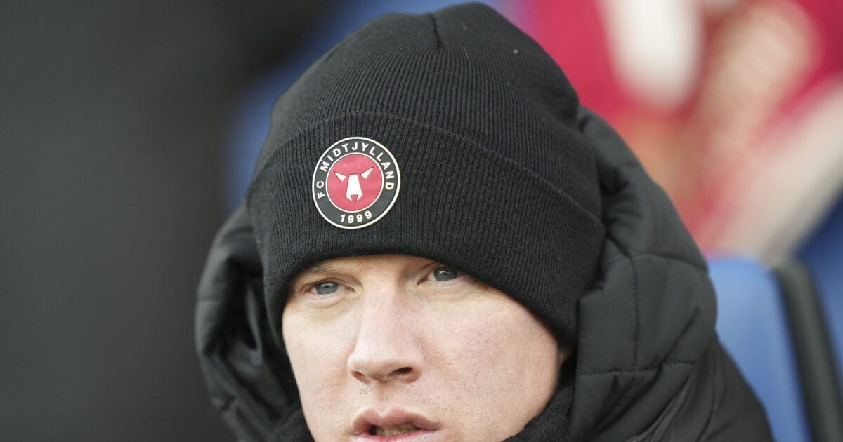 Selvsikker FCM-træner: Presset er større på dem Foto: Claus Fisker/Ritzau Scanpix