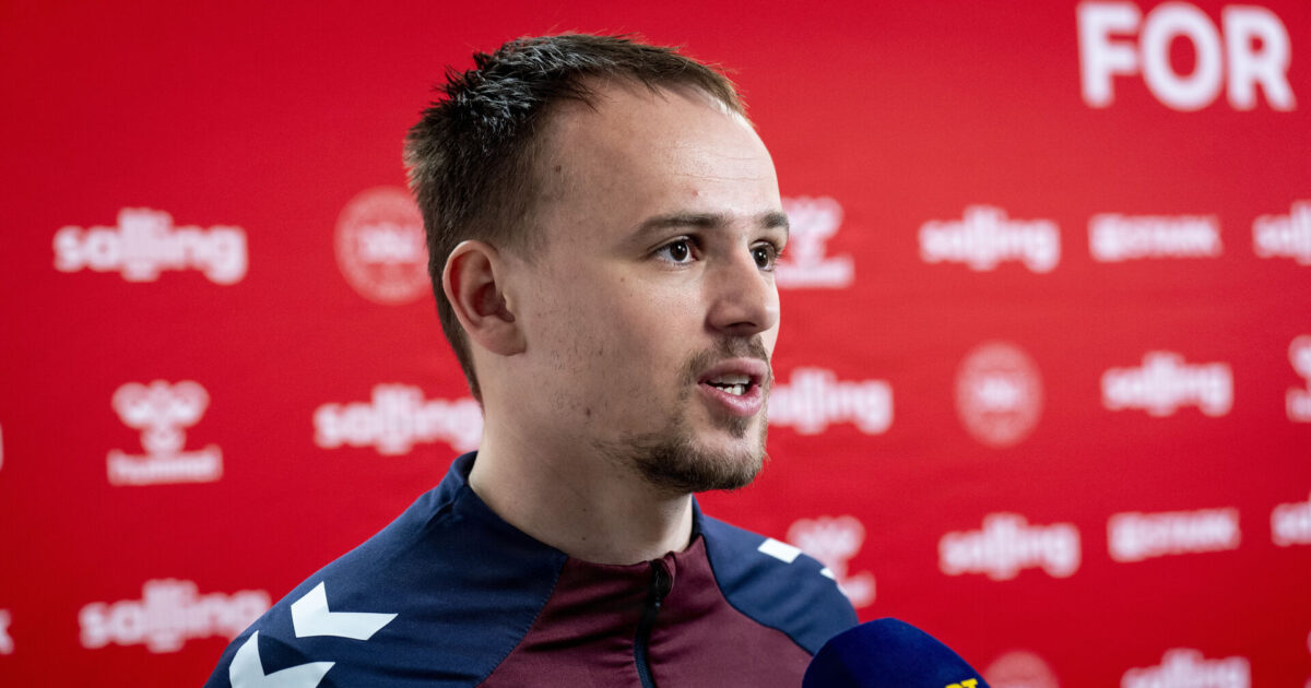 Damsgaard har ‘småproblemer’: Er et godt sted Foto: Ida Marie Odgaard/Ritzau Scanpix