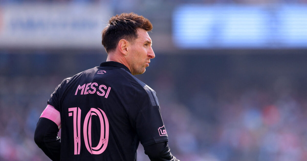 Atypisk: Inter Miami hylder Messi med tribune Foto: Photo by Jordan Bank 