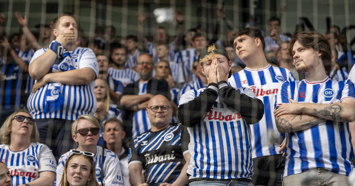 OB risikerer tilskuerstraf: Klubben har øget opmærksomheden Foto: Mads Claus Rasmussen/Ritzau Scanpix