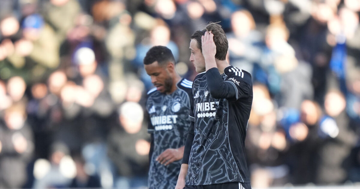 Frustreret FCK-profil: Vi pisser det væk Foto: Claus Fisker/Ritzau Scanpix