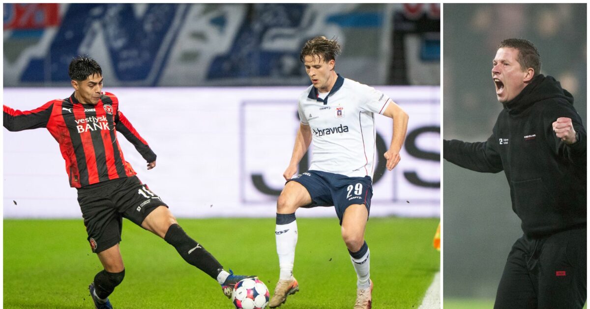 Målløs over straffe-dom: Er AGF på otte? Og vi har to? Fotos: Bo Amstrup/Ritzau Scanpix og