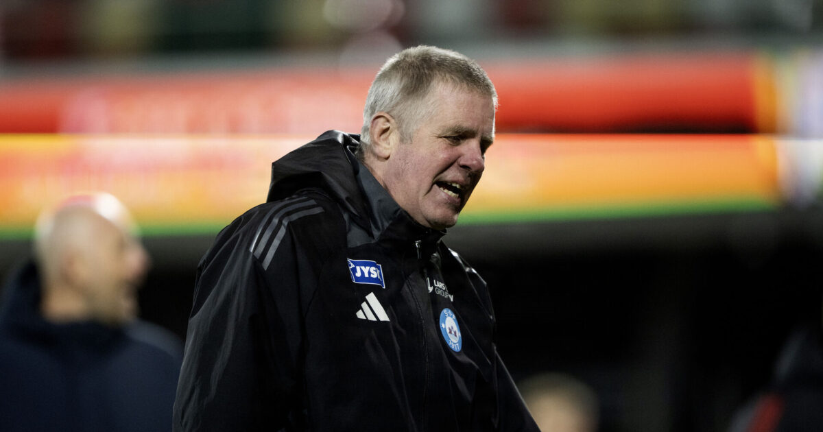 Overrasket Kent Nielsen: Sker kun i Superligaen Foto: Bo Amstrup/Ritzau Scanpix