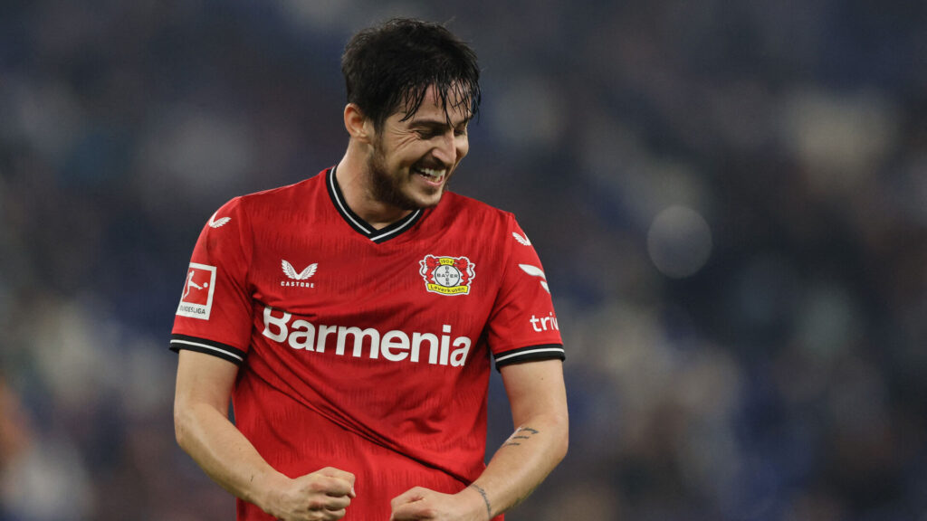 Sardar Azmoun fejrer scoring i Leverkusen.