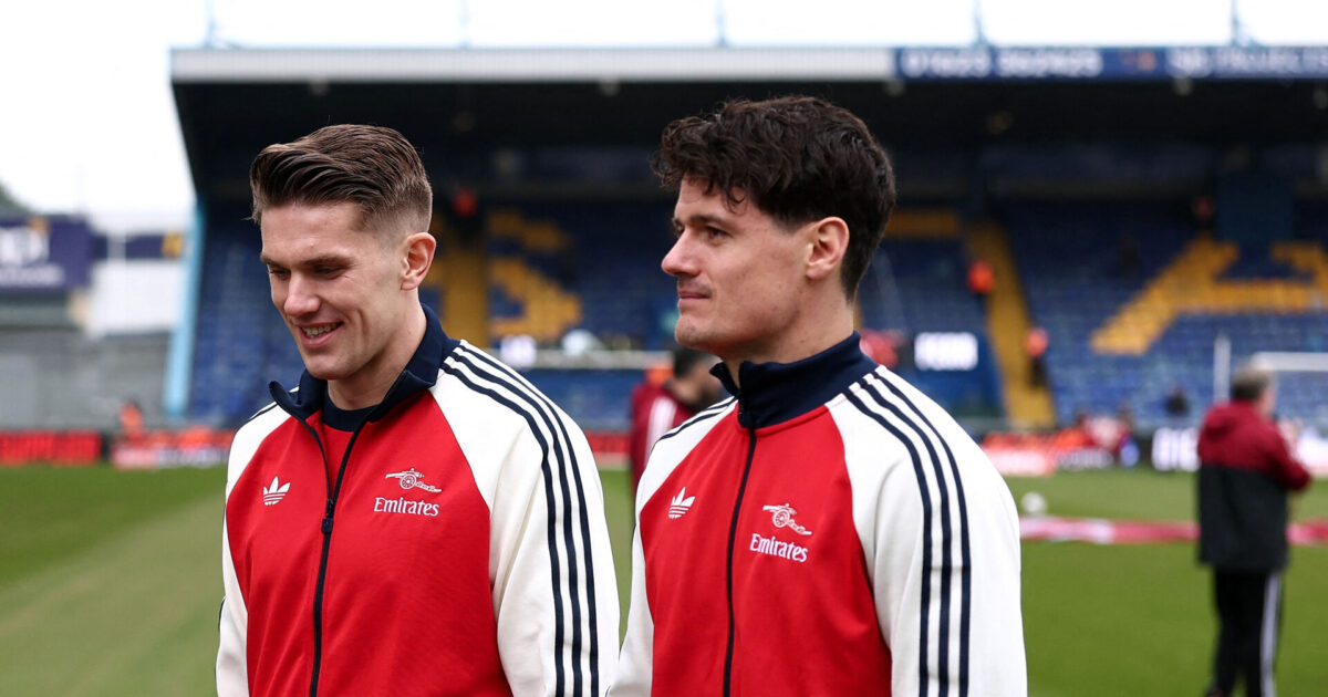 Arteta roterer: Nørgaard og purung duo med fra start Foto: David Klein/REUTERS