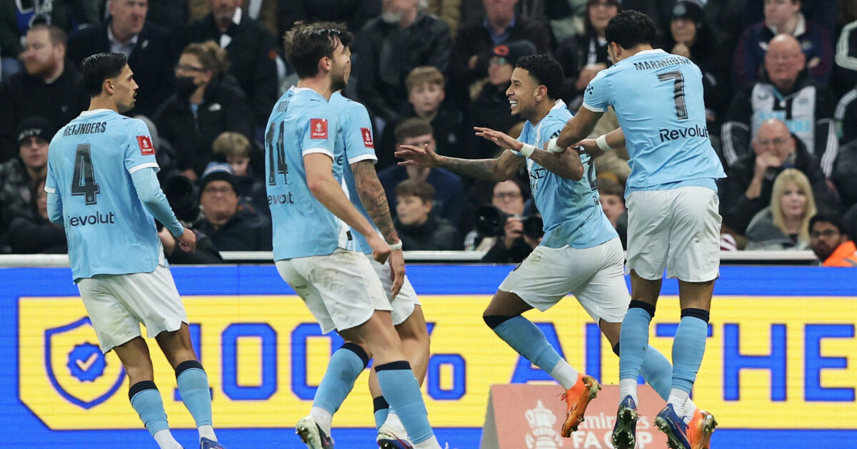 Manchester City med pligtsejr i FA Cuppen Foto: Ritzau Scanpix/REUTERS