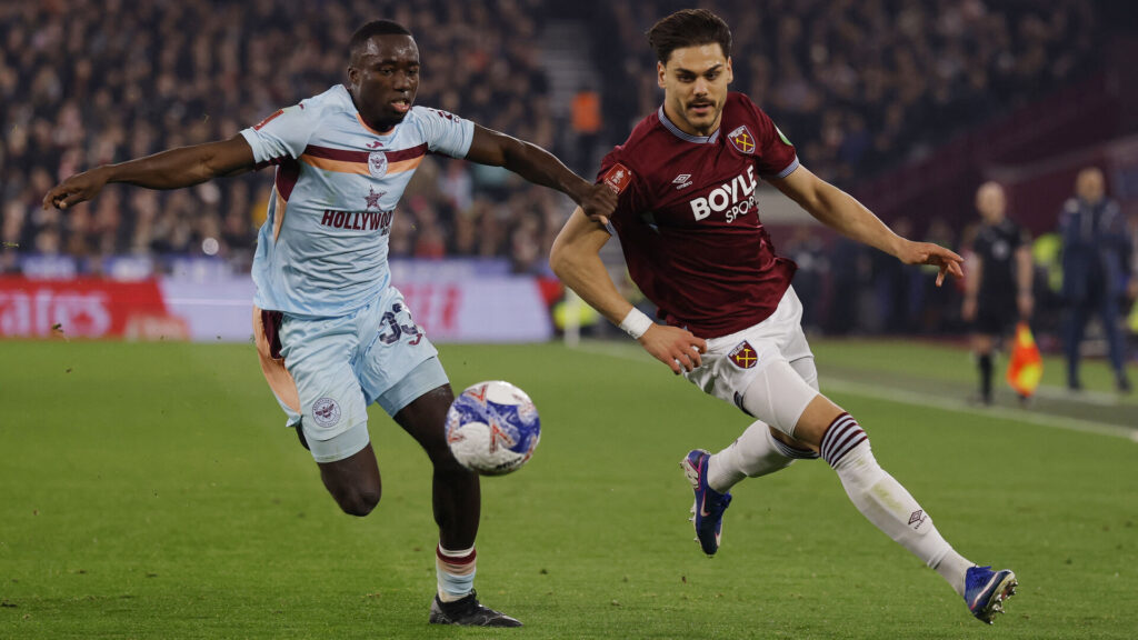 West Ham spiller mod Brentford