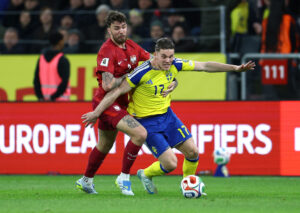 Viktor Gyökeres i aktion