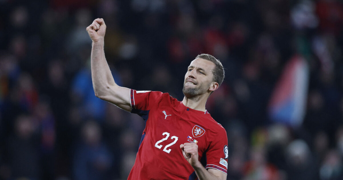 Taget til nåde: Tjekkiet starter med stjerne Foto: Ritzau Scanpix/REUTERS