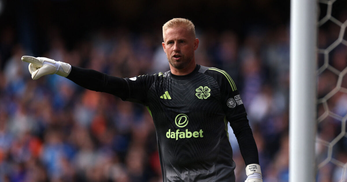 Kasper Schmeichel igen ude af Celtic-truppen Foto: Action Images via Reuters/Lee