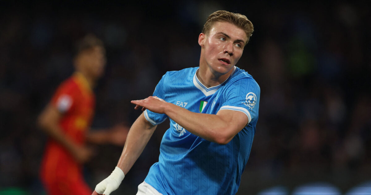 Se her, Riemer! Højlund lyner i Napoli-comeback Foto: Ciro De Luca/REUTERS