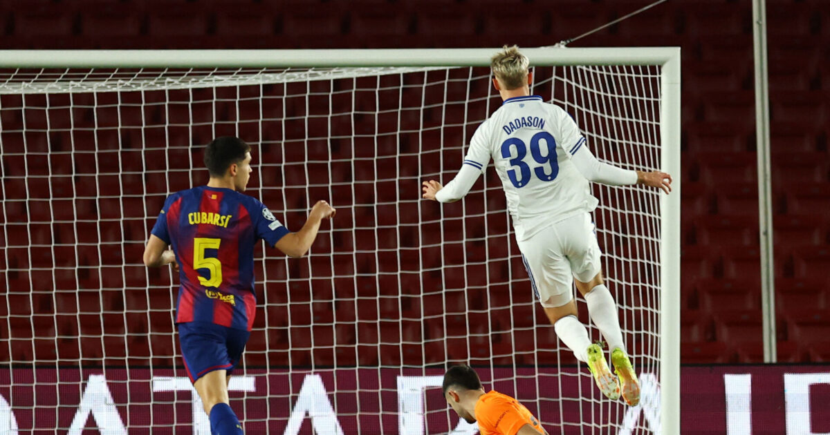 Efter CL-brag: Fremhæves i skarp kontrast til FCK-fans Foto: Albert Gea/REUTERS