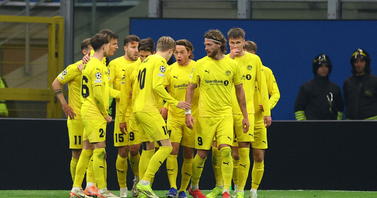 Bodø/Glimt-profil efter storsejr: Vi er halvvejs Foto: Ritzau Scanpix/REUTERS