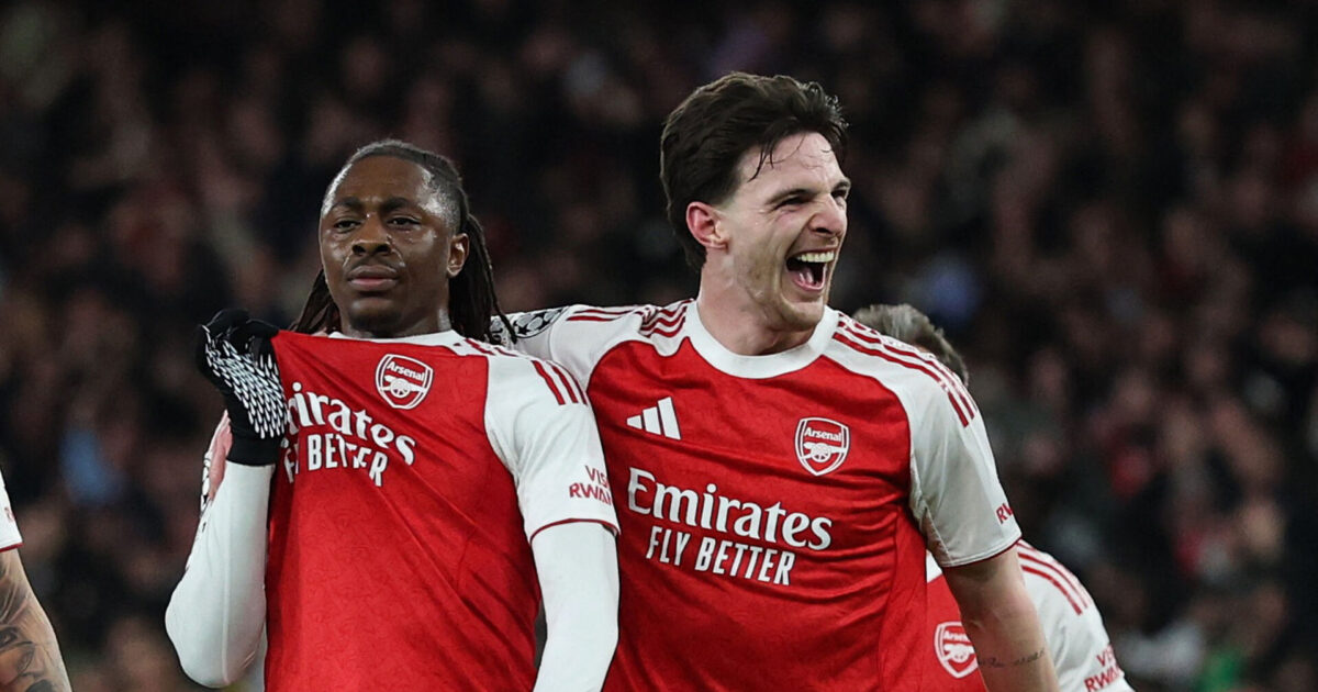 Farvel, Hjulmand: Arsenal suveræne på hjemmebane Foto: Ritzau Scanpix/REUTERS