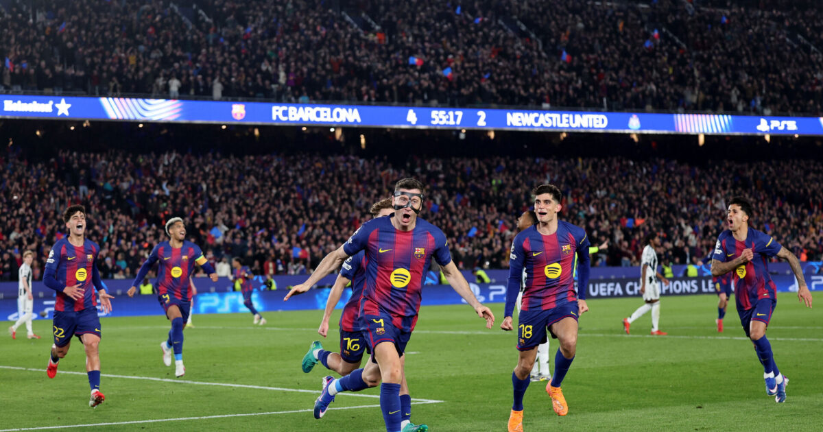 Barcelona videre efter vildt målorgie Foto: Ritzau Scanpix/REUTERS