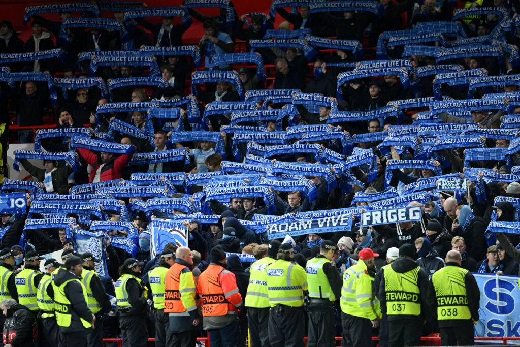 Malmö FF's fans i Europa League.
