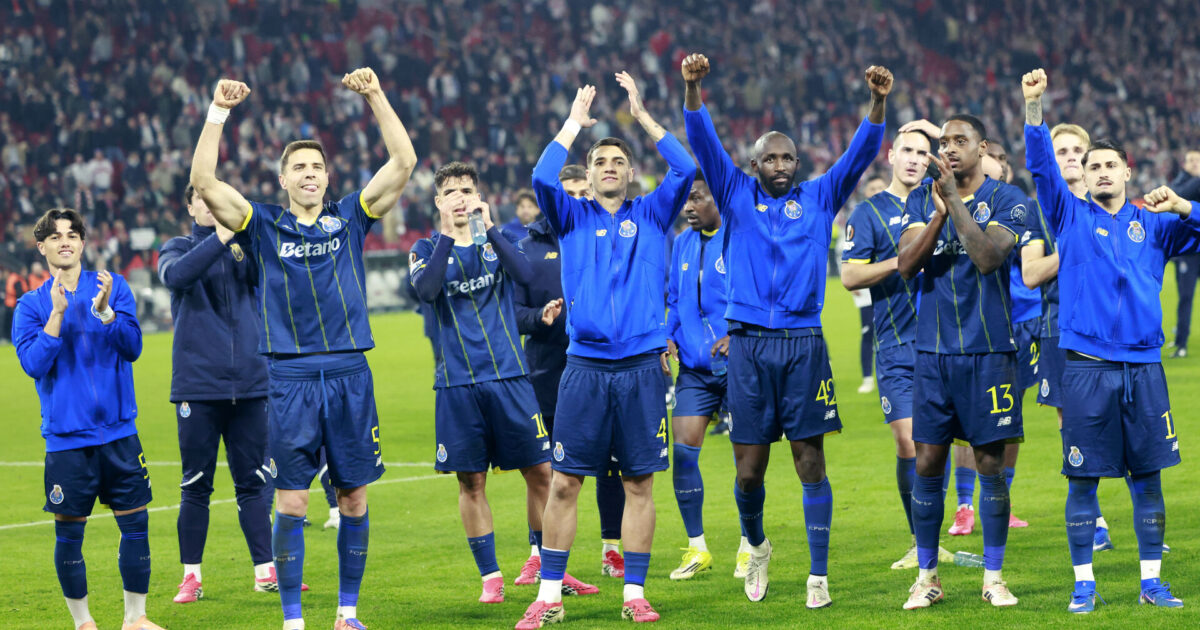 Porto-sejr sikrer ekstra CL-plads til Portugal Foto: Ritzau Scanpix/REUTERS