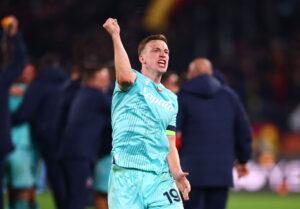 Lewis Fegurson der jubler