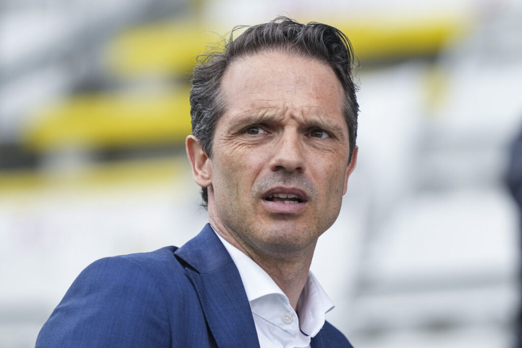 Jonas Lygaard i forbindelse med en pokalkamp mellem OB og Sønderjyske.