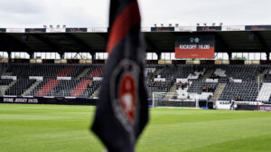 FC Midtjylland: Hjørneflag på MCH Arena