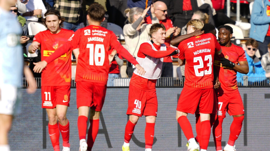 FCN-spillerne jubler over scoring mod Sønderjyske.