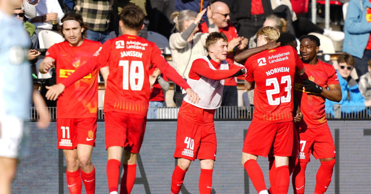 FC Nordsjælland spiller sig ind i medaljekampen Foto: Thomas Traasdahl/Ritzau Scanpix