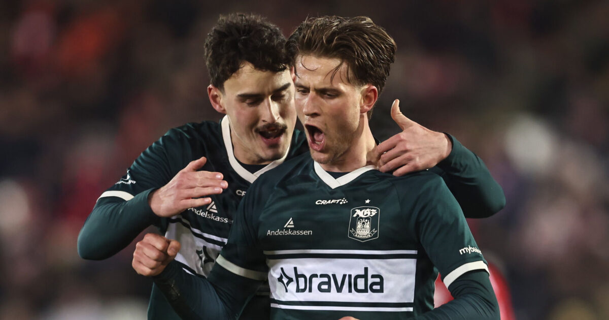 AGF afværger bommert i Vejle – lejesvend bliver helten Foto: Mikkel Berg Pedersen/Ritzau Scanpix