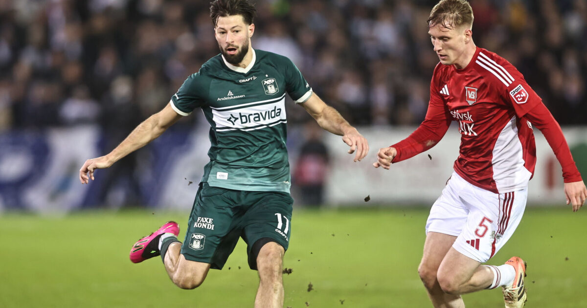 AGF’er peger på FCM: Derfor er de favoritter Foto: Mikkel Berg Pedersen/Ritzau Scanpix