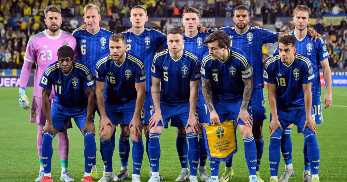 Sverige mister stor profil før finale Foto: Jose Jordan/AFP/Ritzau Scanpix