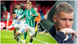 Viborgs Thomas Jørgensen og sportschef Mads Agesen.