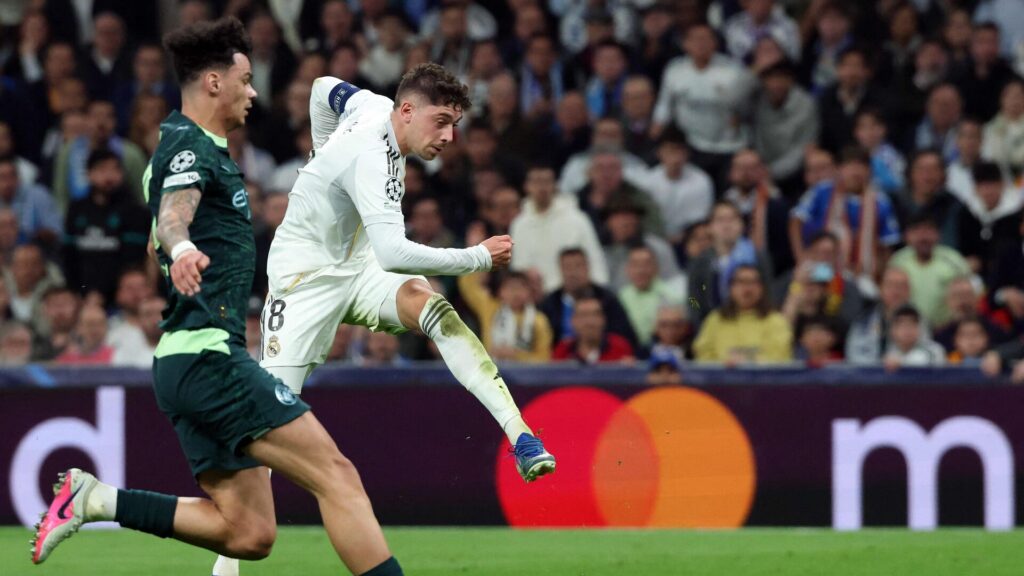 Valverde scorer mod Manchester City