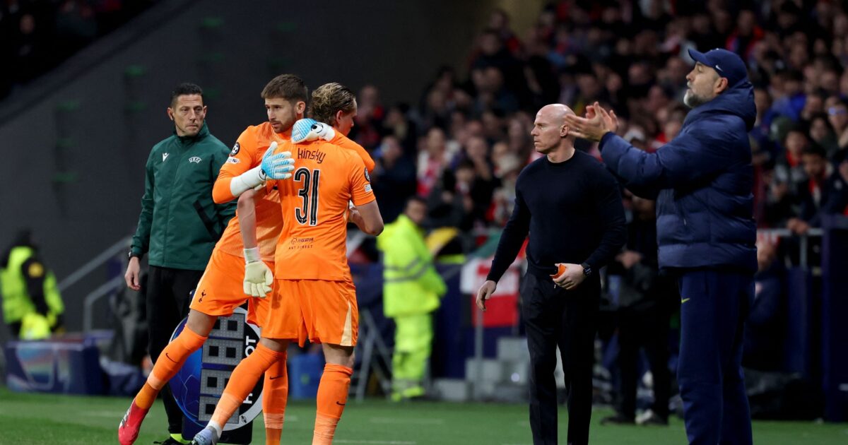 Vildt Spurs-kollaps: Keeper udskiftet i ydmygelse Foto: Photo by Thomas COEX 