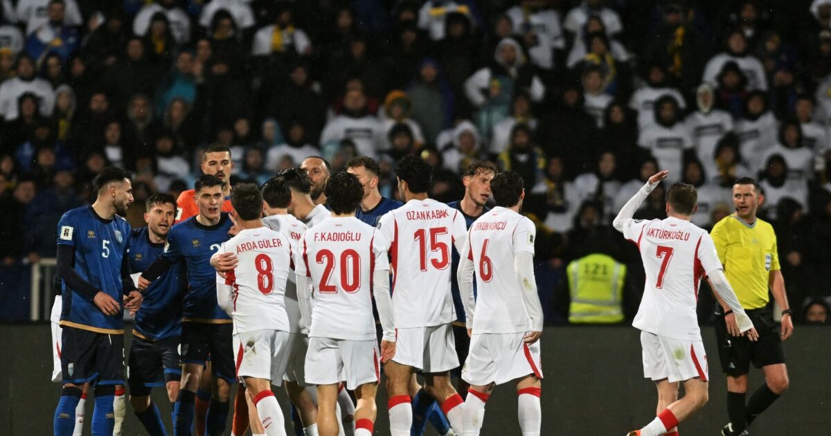 Stadig aldrig været til VM: Tyrkiet tager pladsen Foto: Armend Nimani/AFP/Ritzau Scanpix