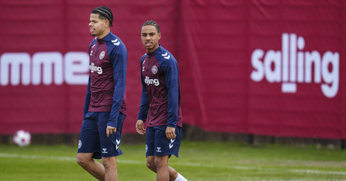 Nartey-brødrene vil slå Laudrup-rekord Foto: Liselotte Sabroe/Ritzau Scanpix