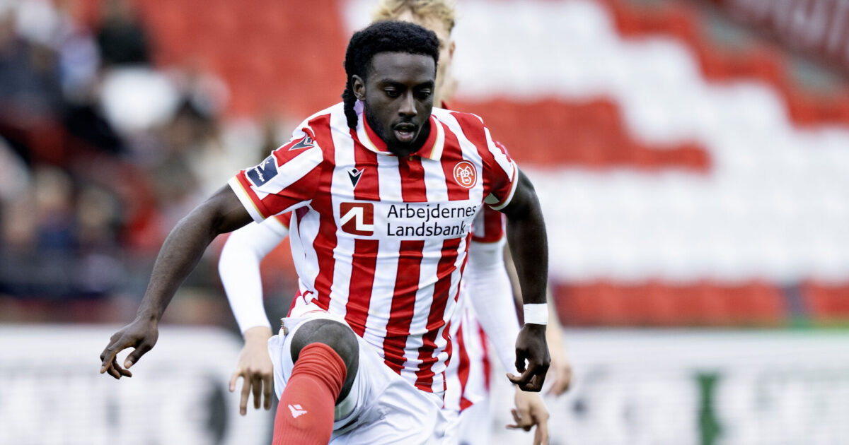 Genfødt AaB’er bremser vild HB Køge-stime Foto: Henning Bagger/Ritzau Scanpix