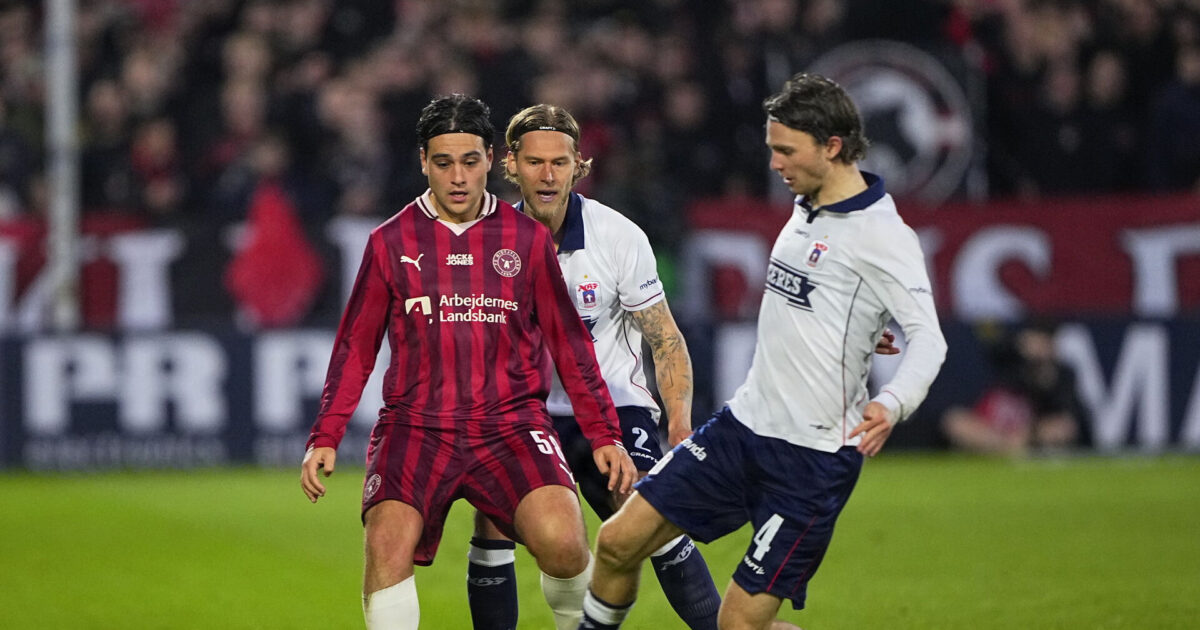 – Det hører ikke til i fodbold Foto: Bo Amstrup/Ritzau Scanpix