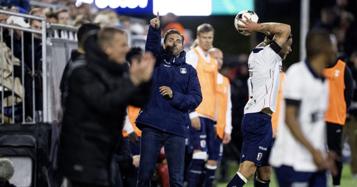 AGF jagtede ikke sejren: Et nederlag havde været rigtig dumt Foto: Bo Amstrup/Ritzau Scanpix