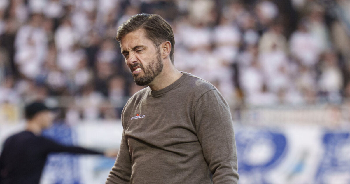 Forkert udskiftning? Poulsen er uenig Foto: Liselotte Sabroe/Ritzau Scanpix