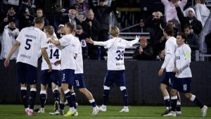 AGF-spillere mod Viborg FF