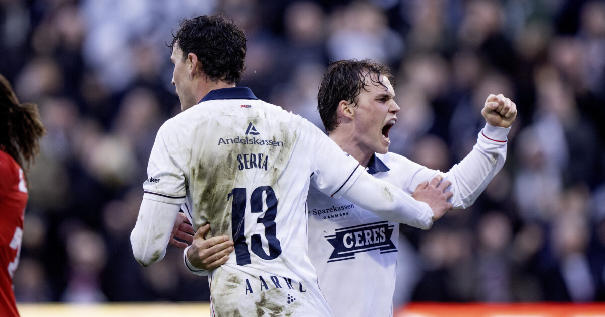 Legende forventer vild AGF-fest: Festugen bliver jo rykket til maj! Foto: Bo Amstrup/Ritzau Scanpix