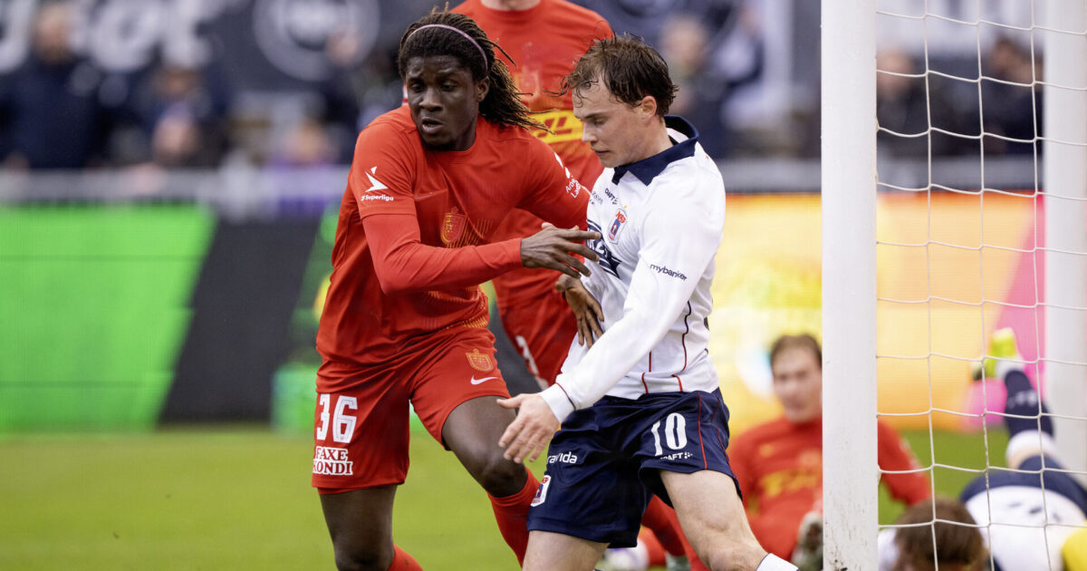 Svært i Farum: Er AGF også tophold næste gang mod FCM? Foto: Bo Amstrup/Ritzau Scanpix